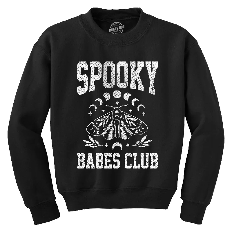 Spooky Babes Club Crew Neck Sweatshirt