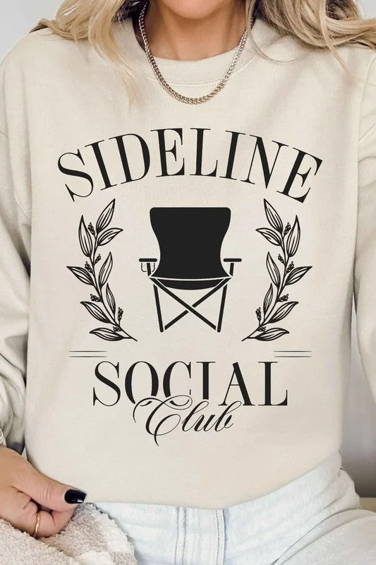 SIDELINE SOCIAL CLUB GRAPHIC SWEATSHIRT