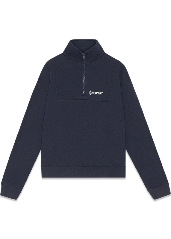 MARLEY UNISEX HALFZIP - Navy Blue