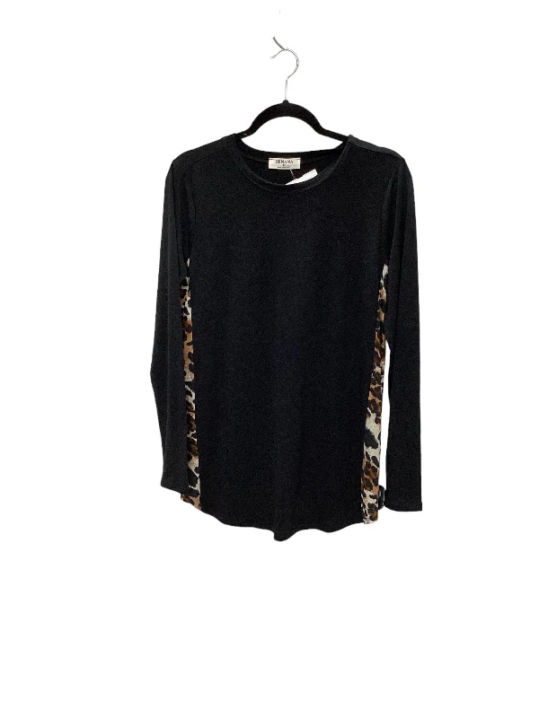 Top Long Sleeve Basic By Zenana Outfitters  Size: M Practical Women's Multi -  Practical Women's Multi - 