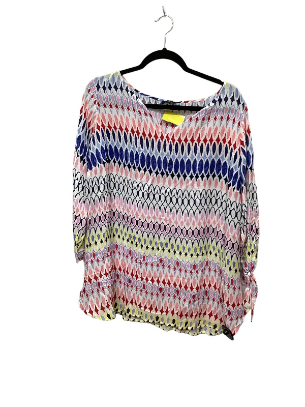 Top Long Sleeve By Talbots O  Size: 1x Elegant Women's Formal  Elegant Women's Formal 